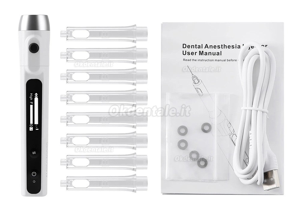 Siringa anestesia elettrica dentista, penna iniettore anestesia odontoiatrica